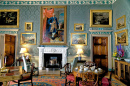 Sala de estar no Castelo de Culzean, Escócia