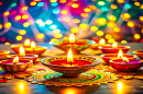 Celebração do Diwali
