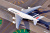 Air France Airbus A380 em Los Angeles, CA, EUA