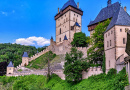 Castelo histórico de Karlštejn na República Tcheca