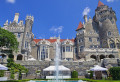 A bela Casa Loma em Toronto, Canadá