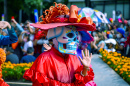 Desfile do Dia dos Mortos na Cidade do México, México