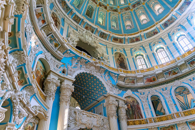 O Interior do Mosteiro de Nova Jerusalém