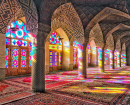 Vitrais da Mesquita Nasir al-Mulk