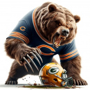 realistic-grizzly-bear-chicago-bears-600nw-2408598345