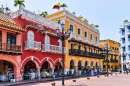 Rua da Cidade de Cartagena, Colômbia