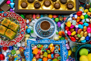 Café Turco e Sobremesas Tradicionais Otomanas