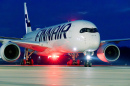 Finnair Airbus A350-900 em Riga, Letônia
