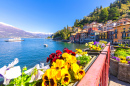 Lago de Como, Varenna, Lombardia, Itália