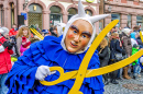 Procissão do Carnaval Fasnacht em Lahr, Alemanha