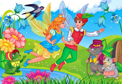 Thumbelina e o Príncipe Fada das Flores