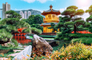 Jardim Público Nan Lian em Hong Kong