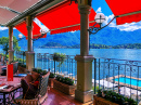 Vista do Lago de Como, Itália