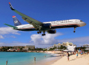 Boeing 757-200 da US Airways, St. Maarten