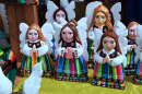 Estatuetas Folclóricas Tradicionais, Lowicz, Polônia