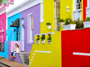 O colorido bairro Bo Kaap na Cidade do Cabo