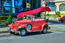 Carro Velho na Rua de Havana, Cuba