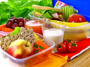 Lancheiras com Comidas Coloridas e Saudáveis