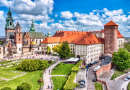 Castelo de Wawel em Cracóvia, Polônia