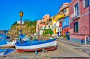 Marina di Corricella, Ilha Procida, Itália