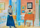 Brita na Sala de Estar, de Carl Larsson (1910)