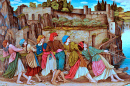 Mulheres de Sorrento Desenhando nos Barcos