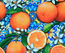 Azulejos Mediterrâneos Coloridos Pintados à Mão