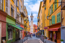 Place Rossett em Nice, Riviera Francesa, França
