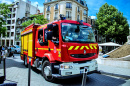 Caminhão de Bombeiros em Reims, França
