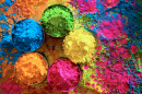 Tintas Orgânicas para o Festival Holi