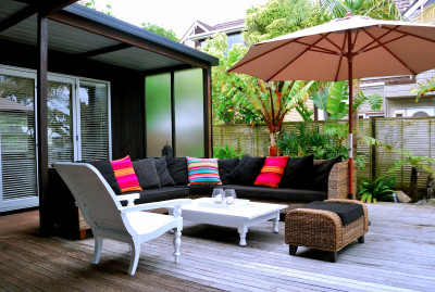 Terraço ao Ar Livre Aconchegante
