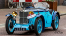 MG J2 Roadster 1933 em Lelystad, Holanda