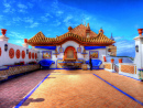 Terraço do Palau de Maricel em Sitges, Espanha
