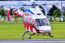 Helicóptero Ansat no Salão Aeronáutico de Paris, França