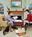 Pai e Filho, de Norman Rockwell (1972)