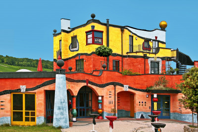 Casa Hundertwasser em Untereisenheim, Alemanha