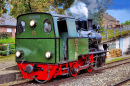 Locomotiva no Museu Ferroviário Selfkantbahn, Alemanha