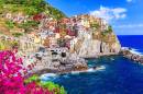 Manarola, Parque Nacional das Cinque Terre, Itália