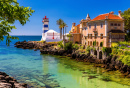 Farol de Santa Marta em Cascais, Portugal