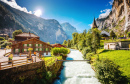Alpes Suíços, Cataratas Staubbach, Europa