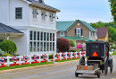 Assentamento Amish e Menonita em Shipshewana, IN