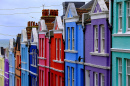 Casas Geminadas Vitorianas em Brighton, Inglaterra