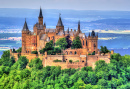 Vista do Castelo de Hohenzollern, Alemanha