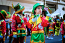 Crianças no Desfile do Carnaval em Buenos Aires, Argentina