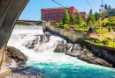 Cataratas Spokane, Washington, EUA