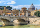 Ponte Ponte Vittorio Emanuele II, Roma, Itália