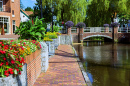 Canal Central Cênico em Papenburg, Alemanha