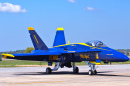 Blue Angels da Marinha dos EUA F/A-18 Super Hornet
