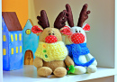 Renas de Brinquedo de Natal