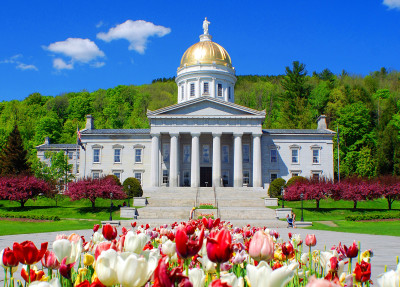 Edifício do Capitólio do Estado de Vermont, Montpelier, EUA